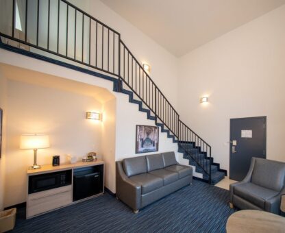 Two Queen Loft with Sofa Sleeper